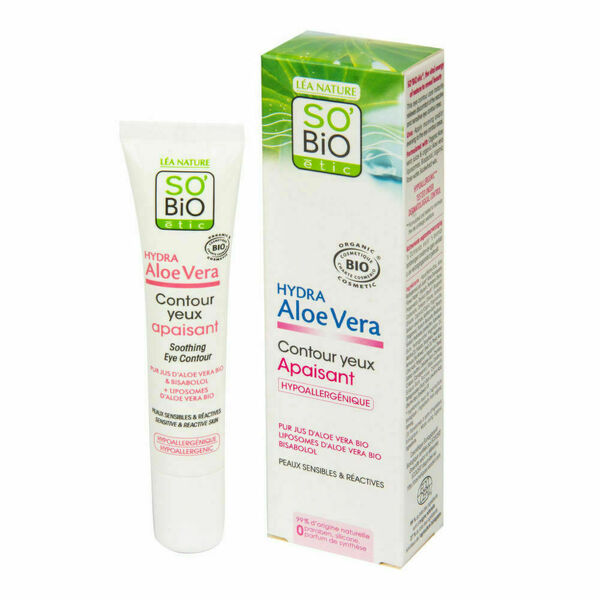 SO´BIO étic Krém kolem očí zklidňující HYDRA Aloe Vera BIO 15ml porovnat ceny