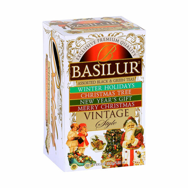 BASILUR Vintage Style dárková kolekce čajů 20 sáčků porovnat ceny