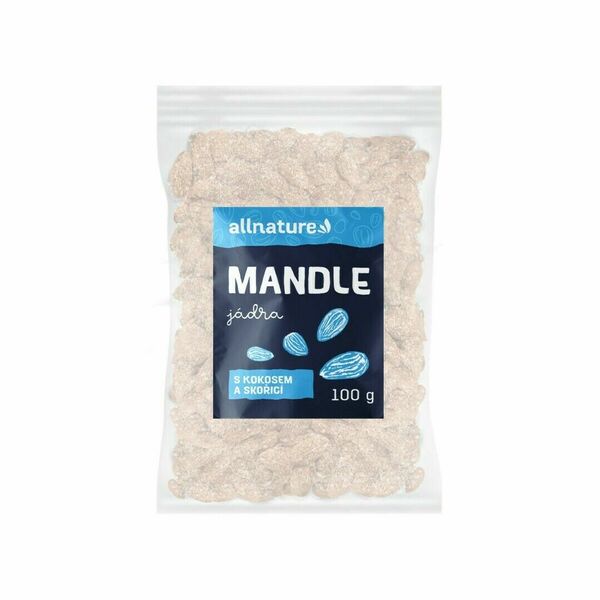 Allnature Mandle s kokosem a skořicí 100g porovnat ceny
