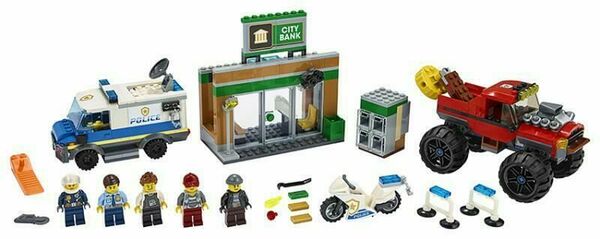 Lego Loupež s monster truckem 60245 porovnat ceny