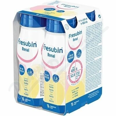 FRESUBIN RENAL VANILKA perorální SOL 4X200ML porovnat ceny