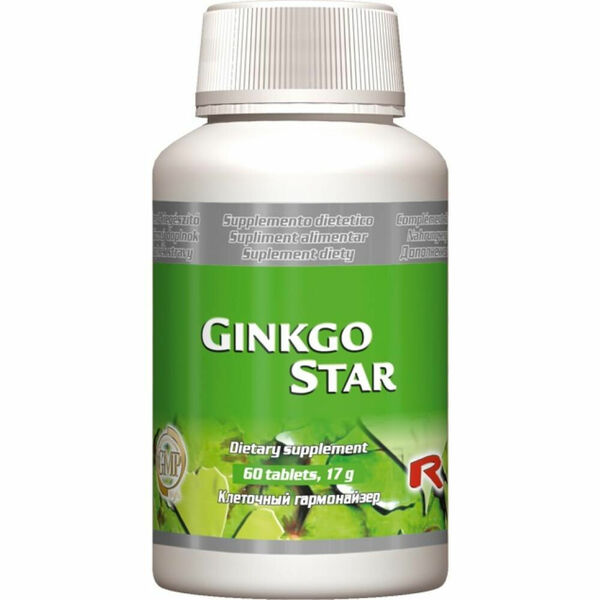 STARLIFE Ginkgo Star 60 tablet porovnat ceny