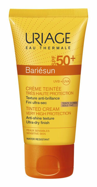 Uriage Bariésun Tónovaný opalovací krém – zlatý odstín SPF 50+ 50 ml porovnat ceny