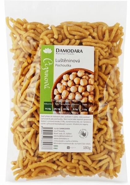 Damodara Luštěninová pochoutka cizrnová 180g porovnat ceny