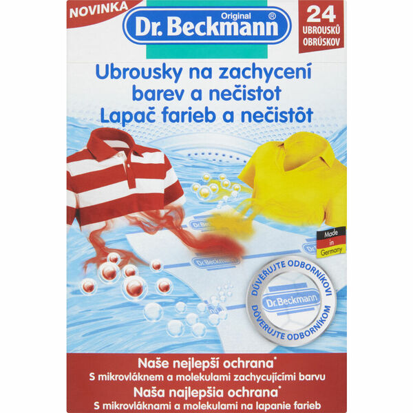 Dr. Beckmann ubrousky na zachycení barev a nečistot 24ks porovnat ceny
