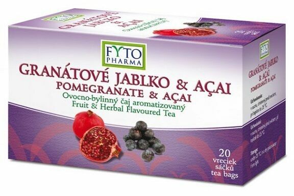 Fytopharma Ovocno-bylinný čaj Granátové jablko & Acai n.s. 20x2g porovnat ceny