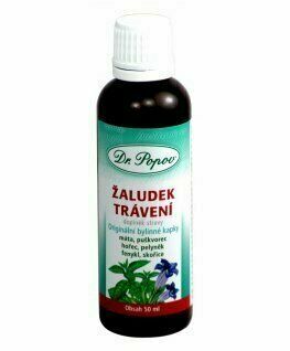 Dr.Popov Žaludek-trávení Bylinné kapky 50ml porovnat ceny