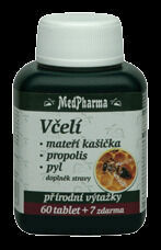 MedPharma Včelí mateří kašička+Propolis+Pyl 67 tablet porovnat ceny