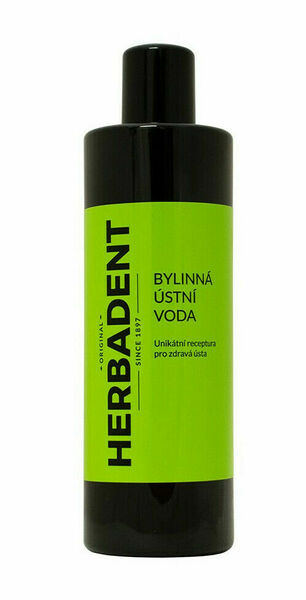 Herbadent Original Bylinná ústní voda 400ml porovnat ceny