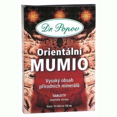 Dr.Popov MUMIO - 30 tablet po 200mg porovnat ceny