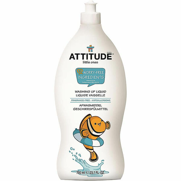 ATTITUDE Prostředek na mytí nádobí pro děti bez vůně 700 ml porovnat ceny