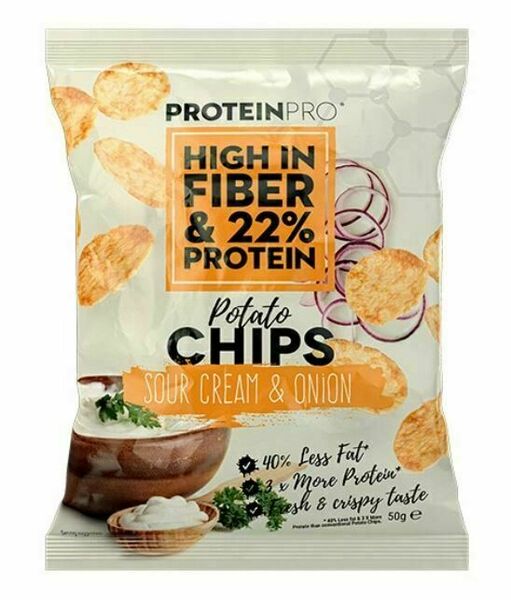 ProteinPRO chipsy smetana-cibule 50g porovnat ceny