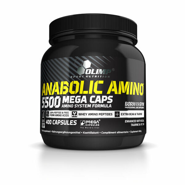 Anabolic Amino 5500, Olimp, 400 kapslí porovnat ceny