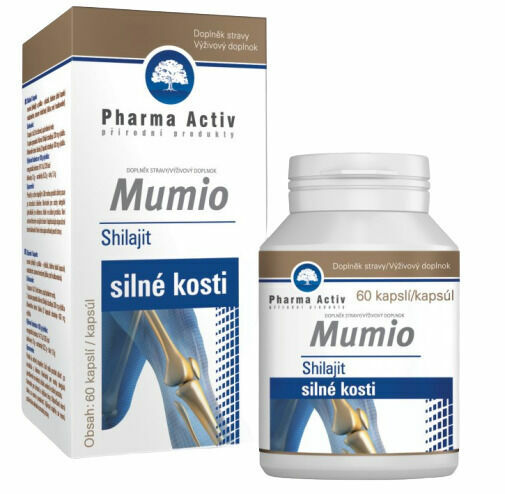 Pharma Activ Mumio Shilajit 60 kapslí porovnat ceny