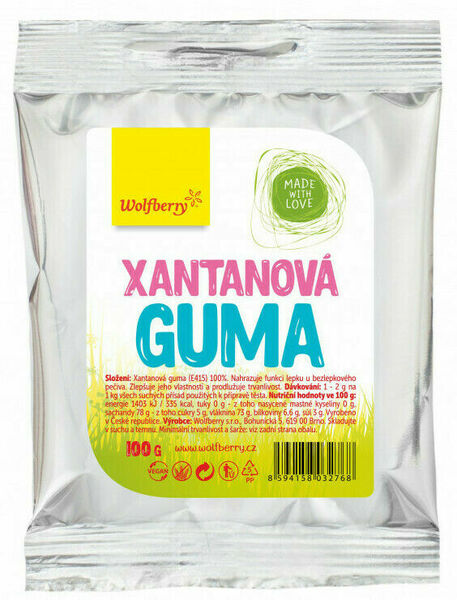 Wolfberry Xantanová guma 100g porovnat ceny