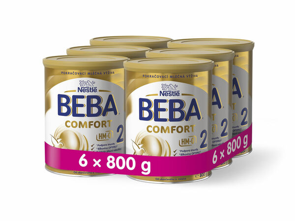 BEBA Comfort 2 HMO 6x800 g porovnat ceny