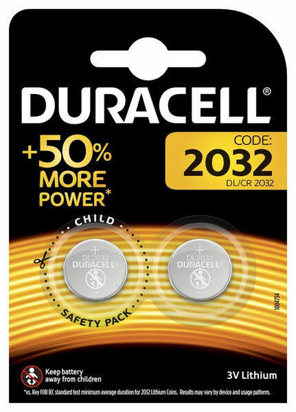 Duracell 2032 3V lithium baterie 2 ks porovnat ceny