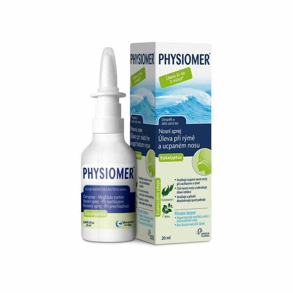 PHYSIOMER Eucalyptus nosní sprej 20ml porovnat ceny