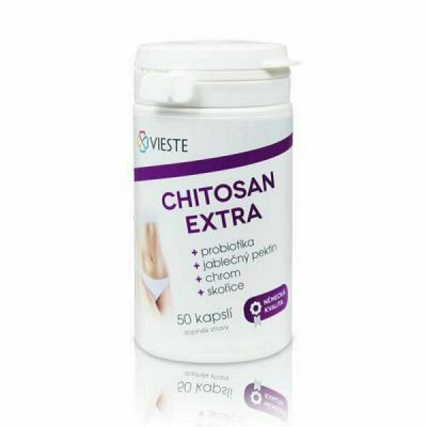 VIESTE Chitosan extra 50 kapslí porovnat ceny