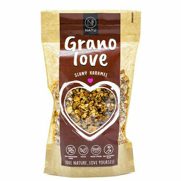 Natu GranoLove Slaný karamel 400g porovnat ceny