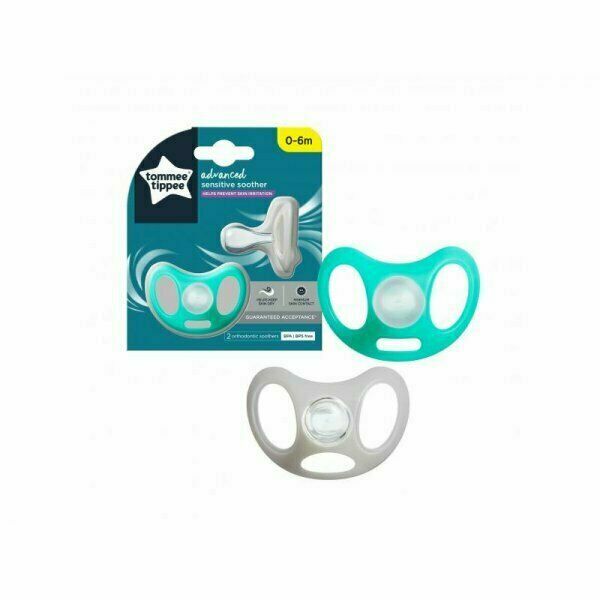 Tommee Tippee Šidítko silikon Advanced Sensitive 2ks 0-6m porovnat ceny