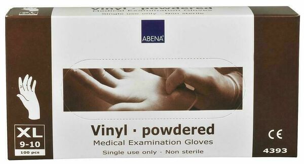 Abena  Rukavice vyšetřovací Vinyl XL . 100ks porovnat ceny