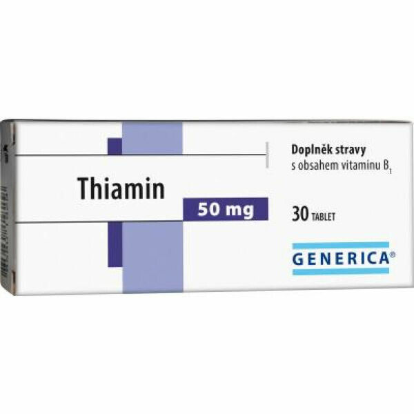 GENERICA Thiamin 30 tablet porovnat ceny