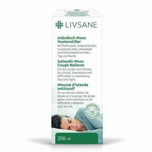 LIVSANE Islandský lišejník proti kašli 200ml porovnat ceny