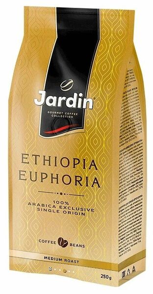 Káva Jardin  JARDIN Arabika Ethiopia Euphoria zrno 250g porovnat ceny