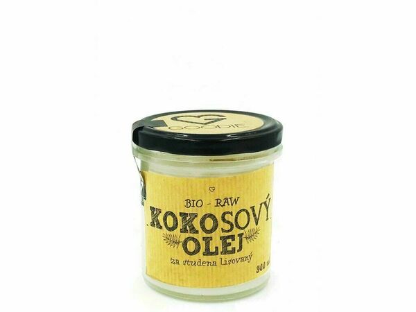 GOODIE Kokosový olej - BIO RAW panenský 300ml porovnat ceny