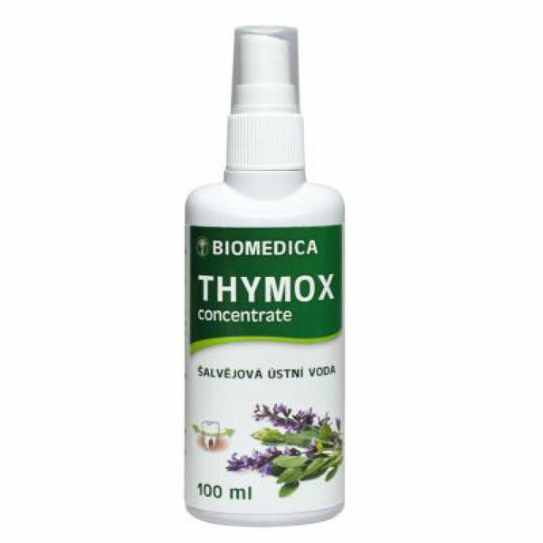 BIOMEDICA Thymox concentrate šalvějová ústní voda 100 ml porovnat ceny