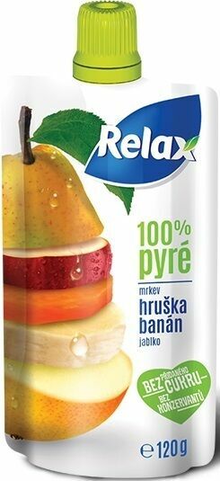 RELAX PYRÉ 100% Hruška - Banán 120g porovnat ceny