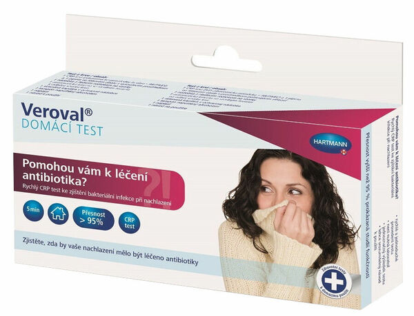 Veroval CRP domácí test na antibiotika porovnat ceny