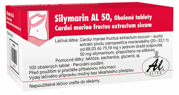 Silymarin AL 50mg 100 tablet porovnat ceny