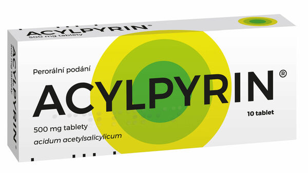 Acylpyrin 500mg 10 tablet porovnat ceny