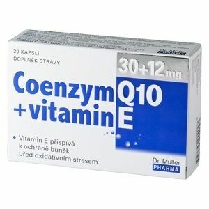 Dr.Müller Coenzym Q10 30mg+vitamin E 12mg 30 kapslí porovnat ceny