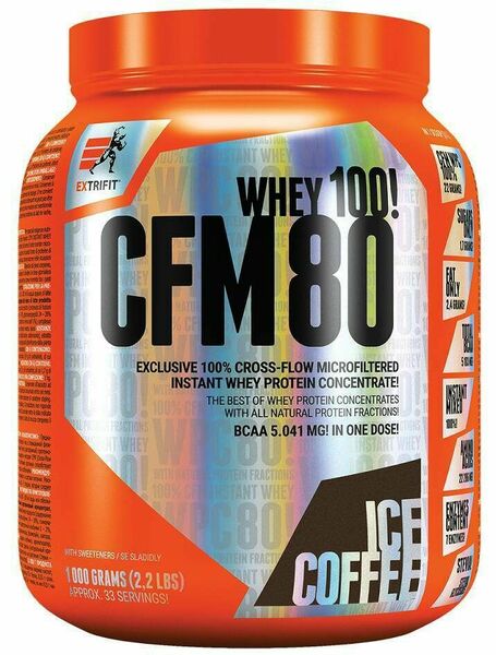 Extrifit CFM Instant Whey 80 1000g ledová káva porovnat ceny