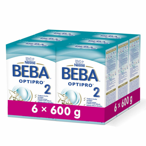 BEBA OPTIPRO 2 6x600 g porovnat ceny