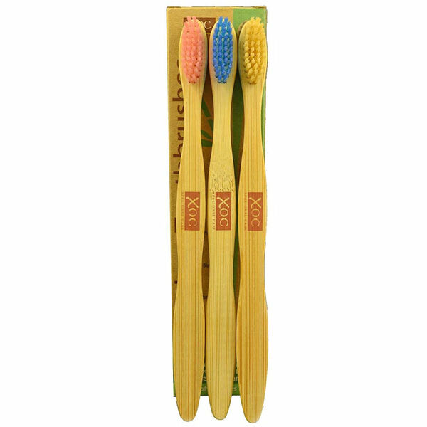 XOC Bambusový zubní kartáček Soft 3 ks (3 pack) porovnat ceny
