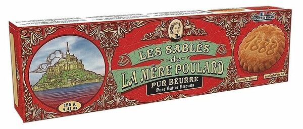 La Mére Poulard Pure butter biscuit papír 125g porovnat ceny