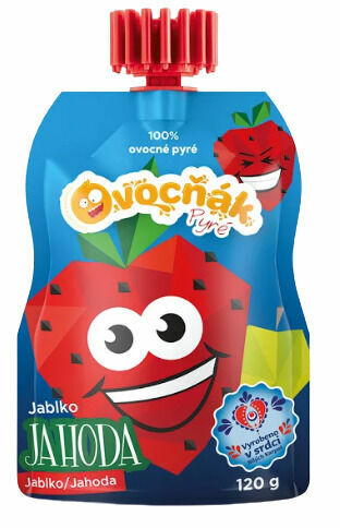 Ovocňák pyré Jablko-Jahoda 120g porovnat ceny