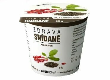 Obezin zdravá snídaně - Chia a goji 78g porovnat ceny