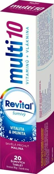 Revital Multi10 Malina 20 šumivých tablet porovnat ceny