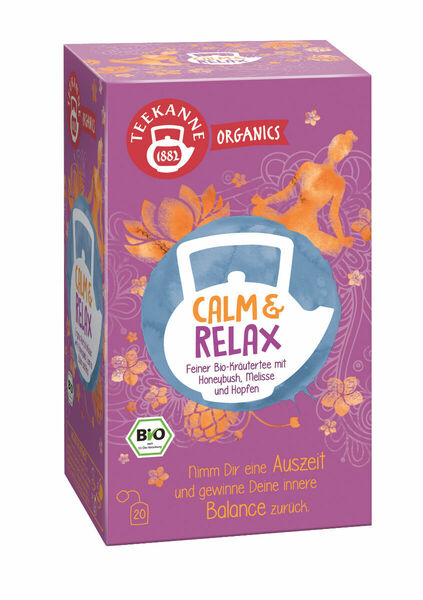 Teekanne Organics BIO Calm & Relax čaj porcovaný 20x1,8 g porovnat ceny