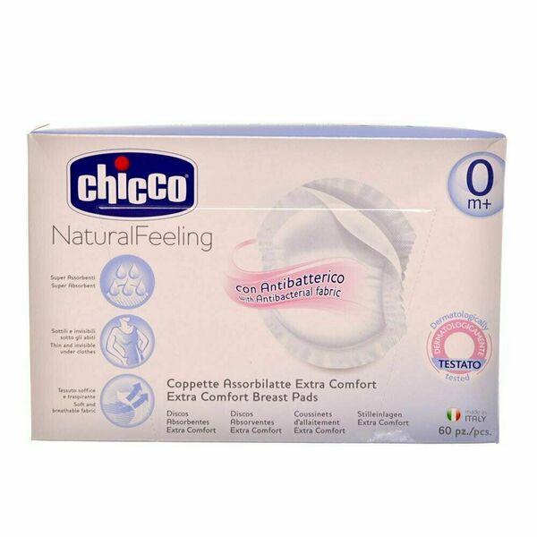 CHICCO Antibakteriální tampóny do podprsenky 60 kusů porovnat ceny