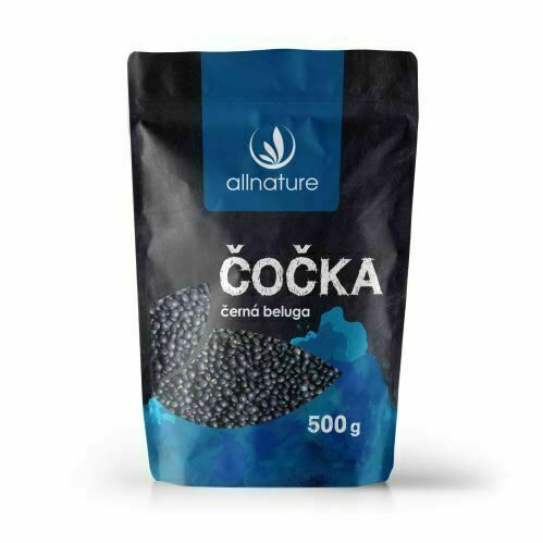 Allnature Čočka černá beluga 500g porovnat ceny