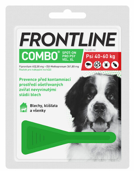 Frontline Combo Spot on Dog XL 1x1 pipeta 4.02ml porovnat ceny