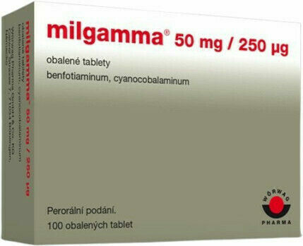 Milgamma perorální tablety 50mg 100ks porovnat ceny