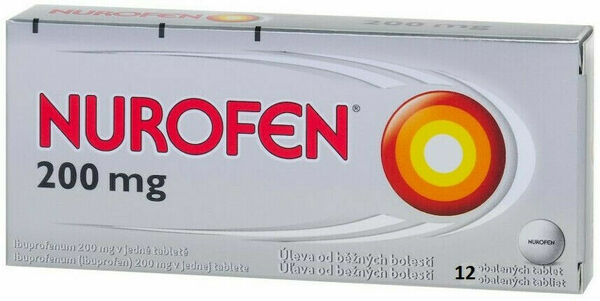 Nurofen 12x200mg tablet porovnat ceny