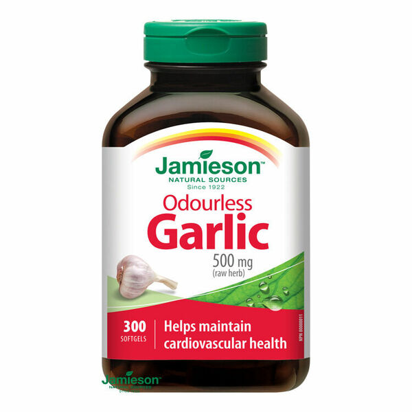 Jamieson Česnek bez zápachu 500mg 300 kapslí porovnat ceny